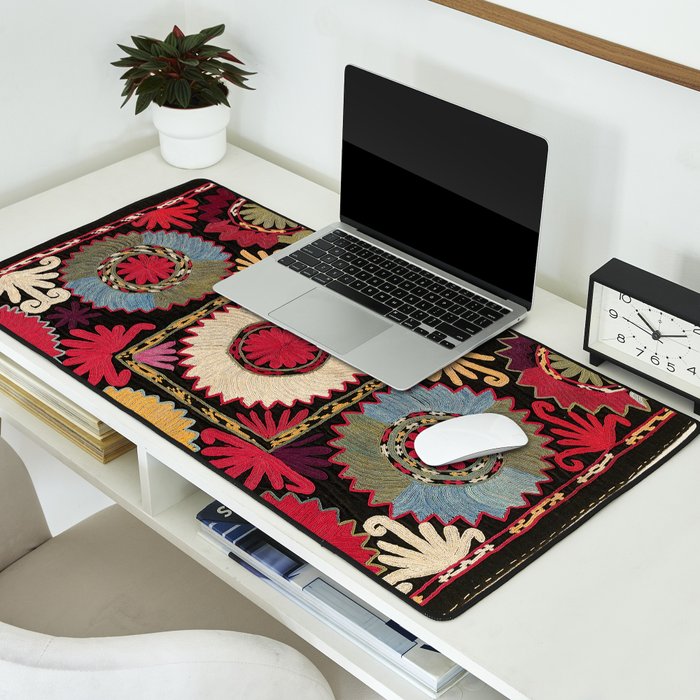 Lakai Uzbekistan Embroidery Print Desk Mat Gallery Image 2