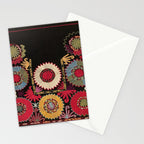 Lakai Uzbekistan Embroidery Print Stationery Card Gallery Image 2