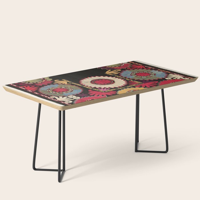 Lakai Uzbekistan Embroidery Print Coffee Table Gallery Image 1