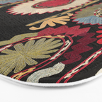 Lakai Uzbekistan Embroidery Print Bath Mat Gallery Image 3