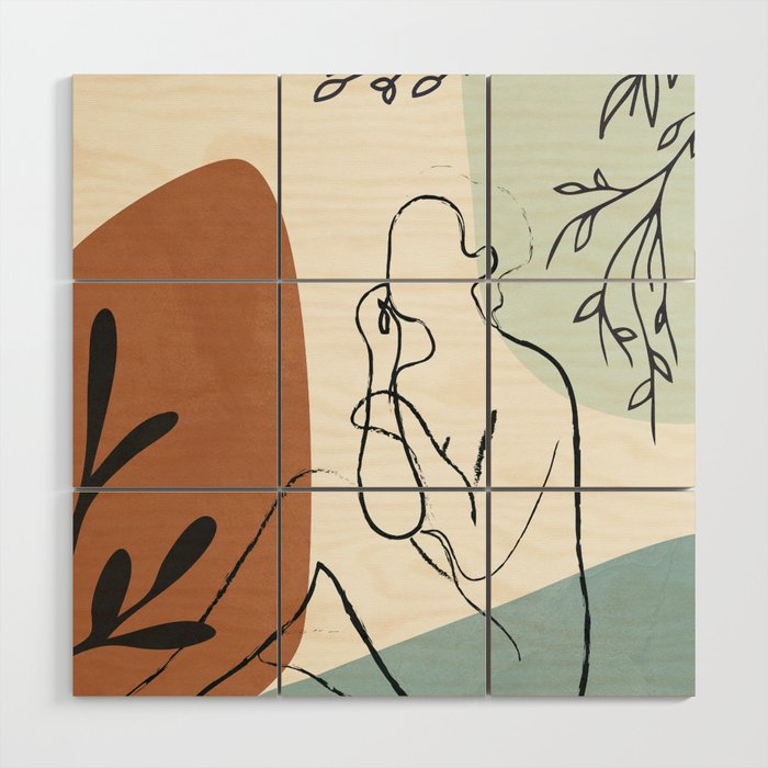 Breeze II Wood Wall Art Gallery Image 1
