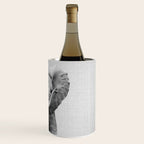 Baby Elephant - Black & White Wine Chiller Gallery Image 3