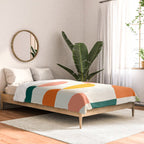 Mid Century Modern Geometry Comforter Gallery Image 2