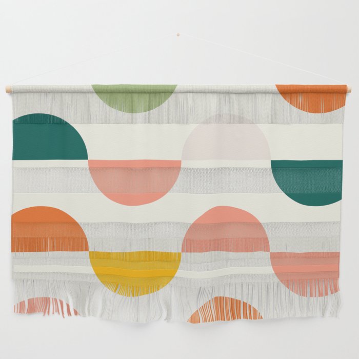 Mid Century Modern Geometry Wall Hanging Gallery Image 1