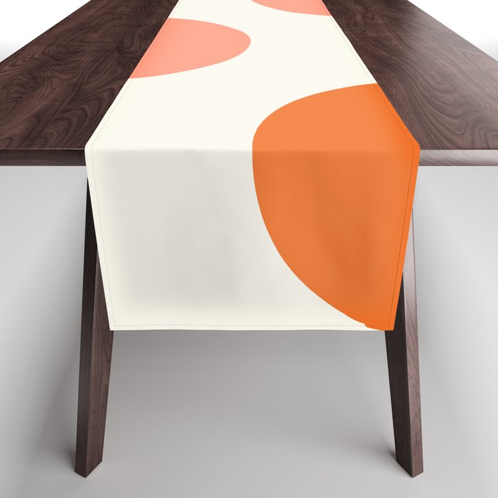 Mid Century Modern Geometry Table Runner Gallery Image 1
