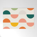 Mid Century Modern Geometry Welcome Mat Gallery Image 1