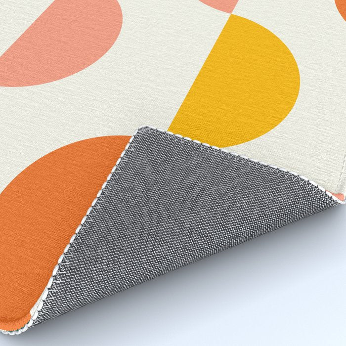Mid Century Modern Geometry Rug Gallery Image 4