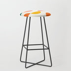 Mid Century Modern Geometry Stool Gallery Image 1