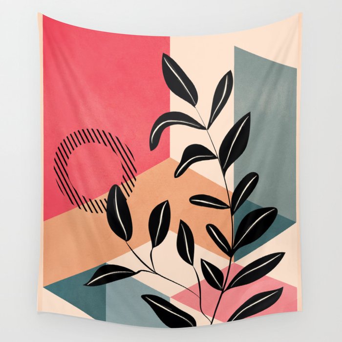 Tropical Geometry 15 Wall Tapestry Gallery Image 1