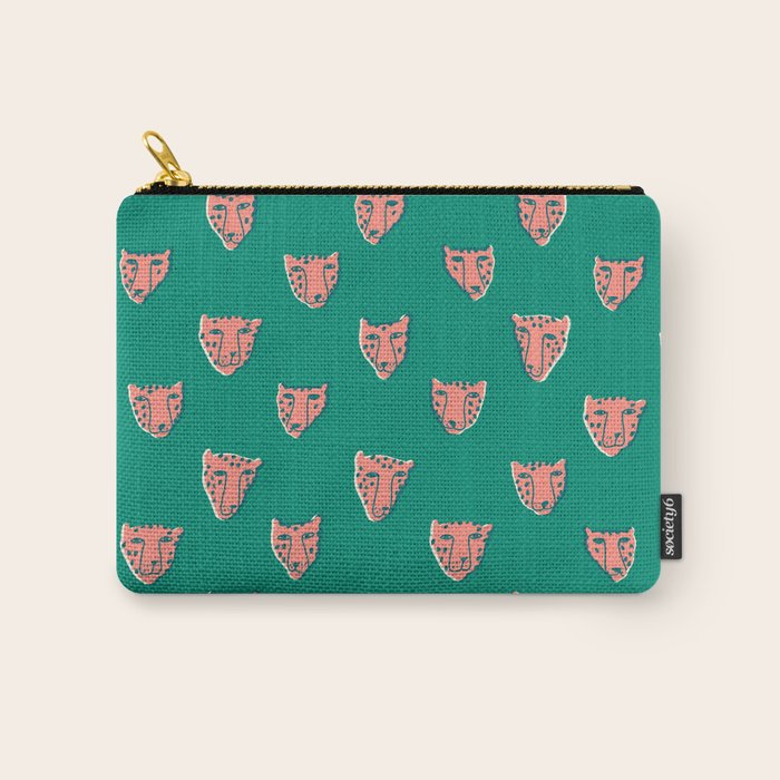 Pink pantehrs Carry All Pouch Gallery Image 1