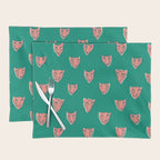 Pink pantehrs Placemat Gallery Image 1