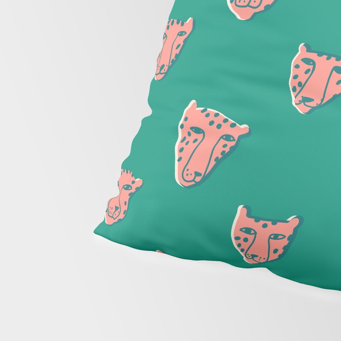 Pink pantehrs Pillow Sham Gallery Image 4