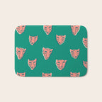Pink pantehrs Bath Mat Gallery Image 1