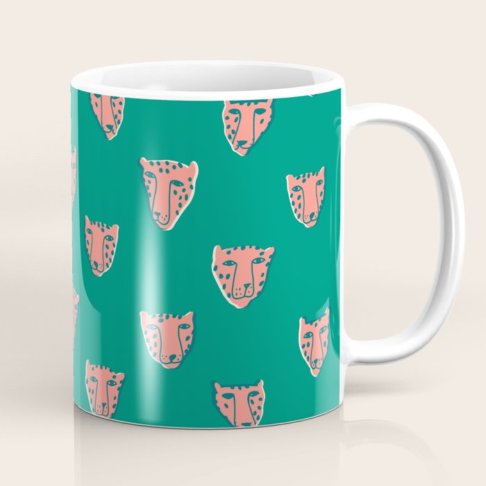 Pink pantehrs Coffee Mug Gallery Image 1