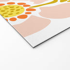 Light Backyard flower modern floral illustration  Welcome Mat Gallery Image 2