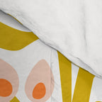Light Backyard flower modern floral illustration  Comforter Gallery Image 4