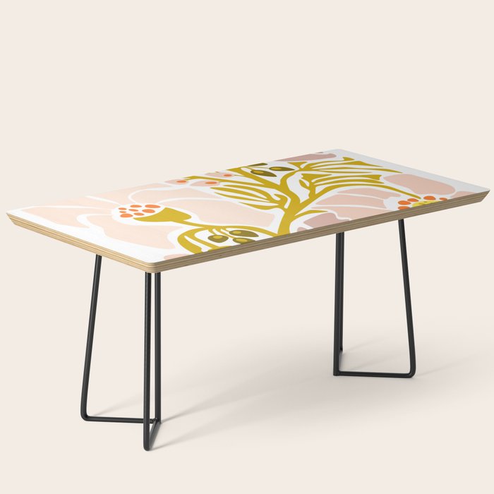 Light Backyard flower modern floral illustration  Coffee Table Gallery Image 1