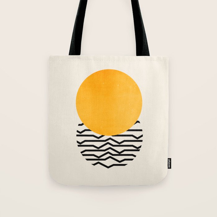 Sun & Ripples Tote Bag Gallery Image 1
