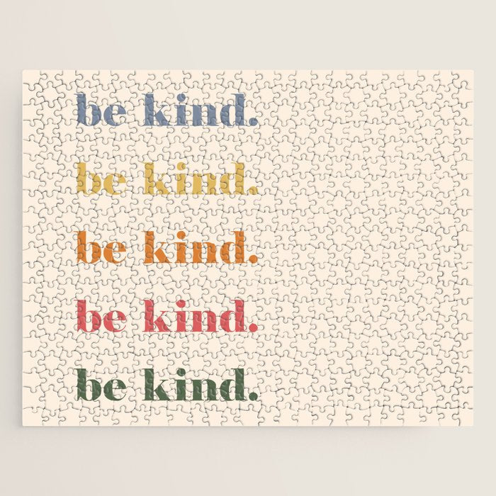 Be Kind Jigsaw Puzzle Gallery Image 1