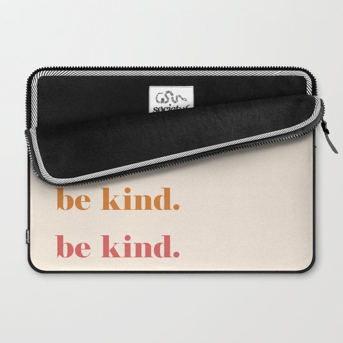 Be Kind Laptop Sleeve Gallery Image 2