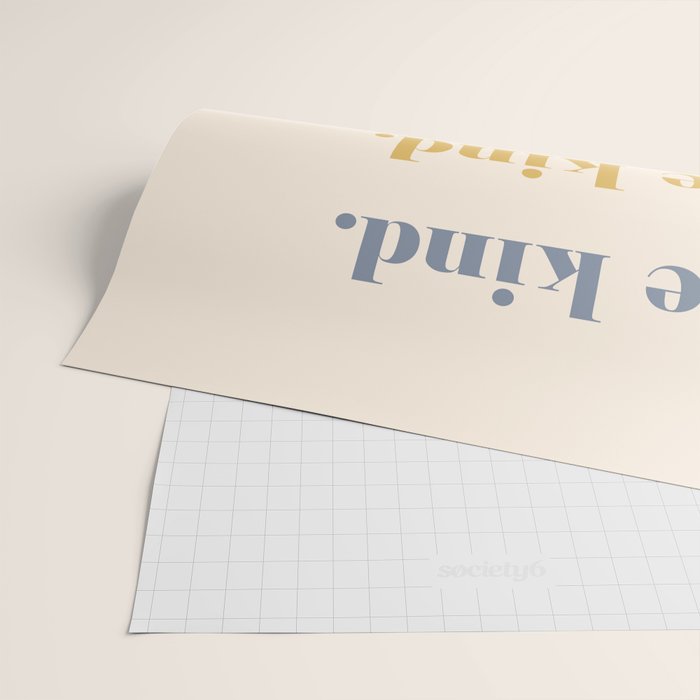 Be Kind Wrapping Paper Gallery Image 2