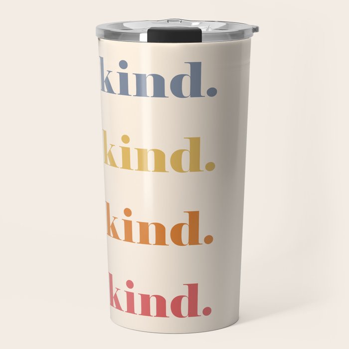 Be Kind Travel Mug Gallery Image 1
