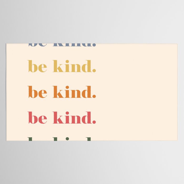 Be Kind Tablecloth Gallery Image 2
