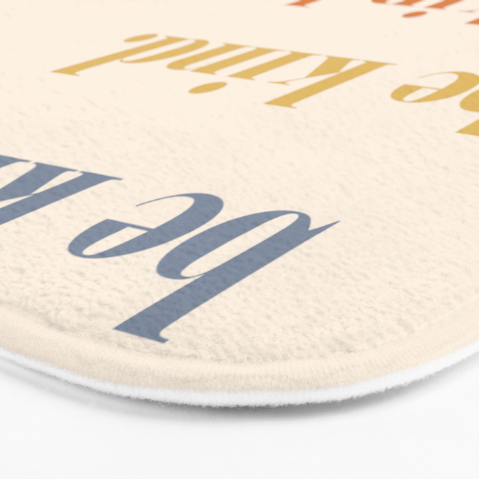 Be Kind Bath Mat Gallery Image 3