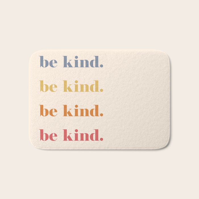 Be Kind Bath Mat Gallery Image 1