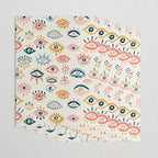Mystic Eyes - Primary Palette Wrapping Paper Gallery Image 3
