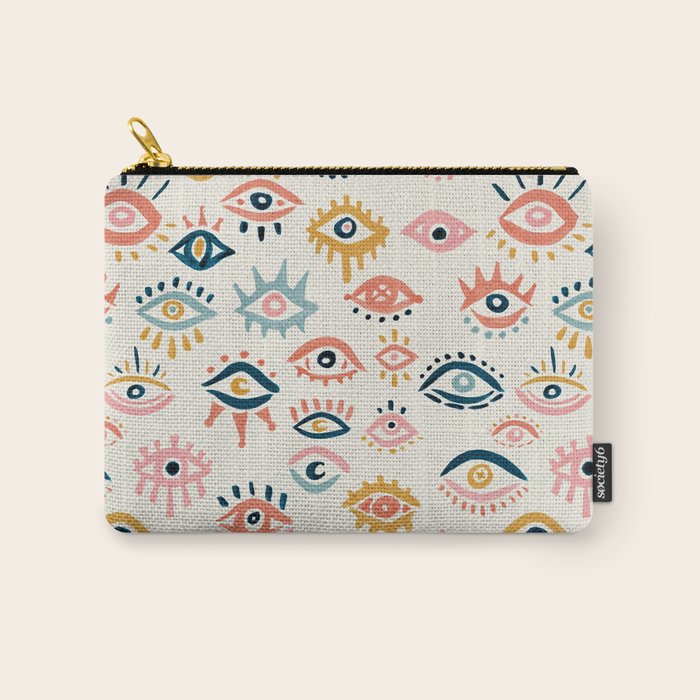 Mystic Eyes - Primary Palette Carry All Pouch Gallery Image 1