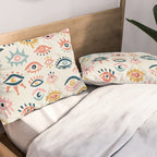 Mystic Eyes - Primary Palette Pillow Sham Gallery Image 2