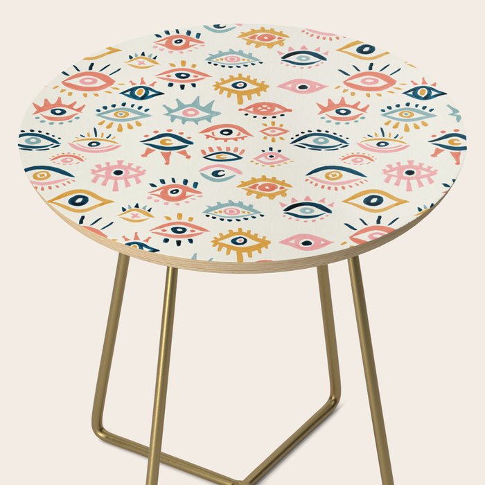 Mystic Eyes - Primary Palette Side Table Gallery Image 2