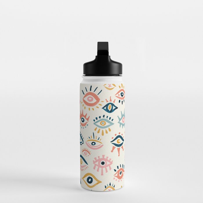 Mystic Eyes - Primary Palette Water Bottle Gallery Image 3