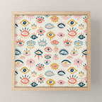 Mystic Eyes â Primary Palette Mini Art Print Gallery Image 1