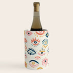 Mystic Eyes - Primary Palette Wine Chiller Gallery Image 3