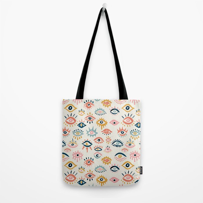 Mystic Eyes - Primary Palette Tote Bag Gallery Image 2