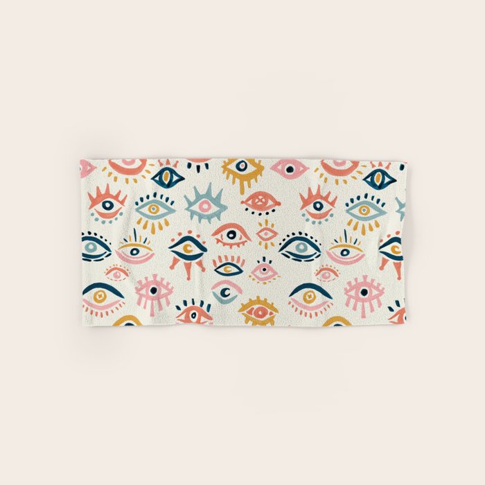 Mystic Eyes - Primary Palette Towels Gallery Image 1