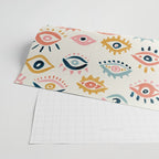 Mystic Eyes - Primary Palette Wrapping Paper Gallery Image 2