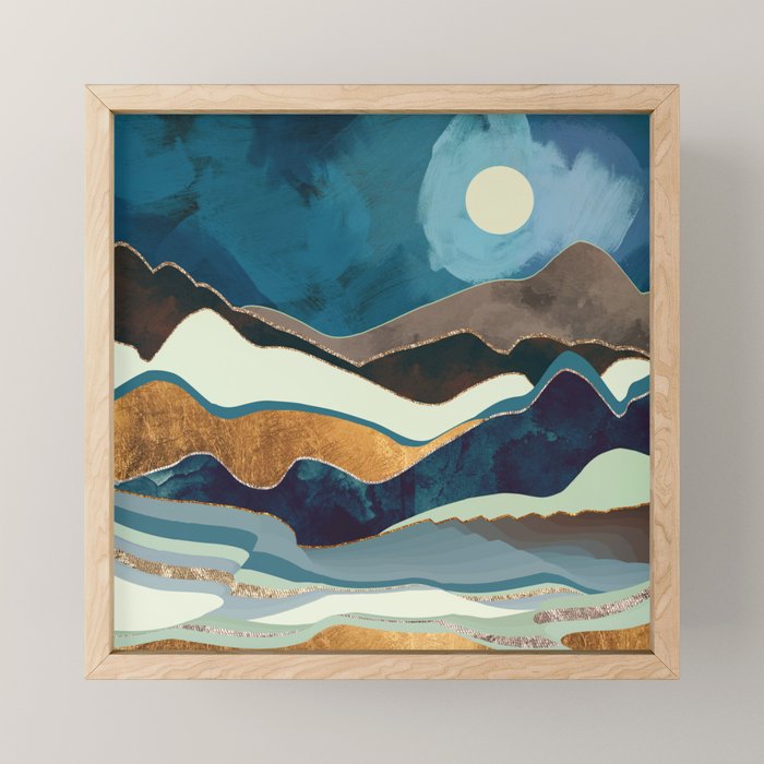 Autumn Hills Mini Art Print Gallery Image 1