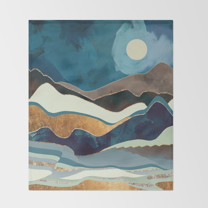 Autumn Hills Throw Blanket Gallery Image 2