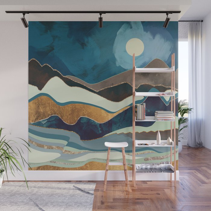 Autumn Hills Wall Mural Gallery Image 1
