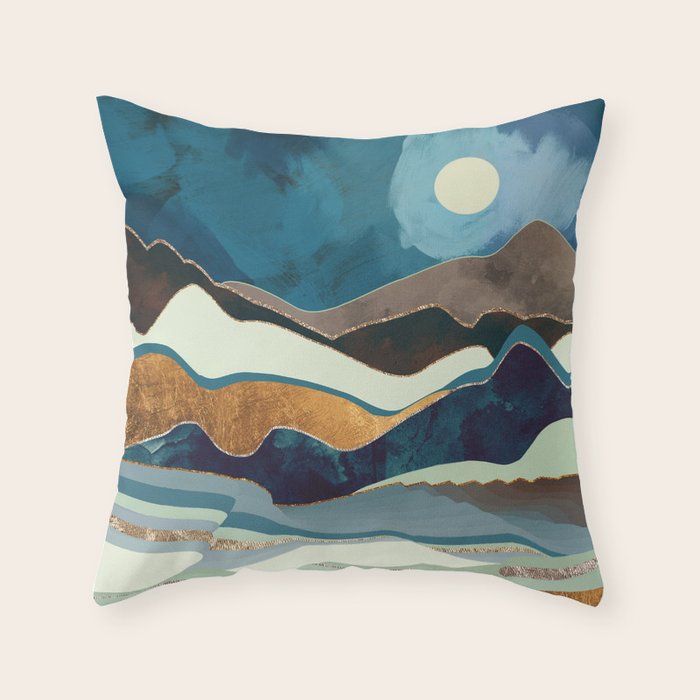 Autumn Hills Throw Pillow Gallery Image 6