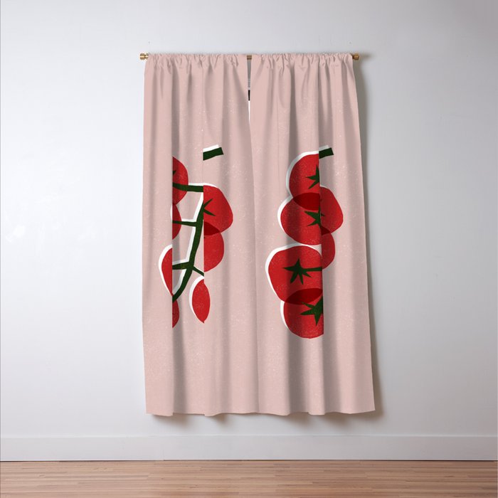 Tomatoes On A Branch Window Curtain Gallery Image 3