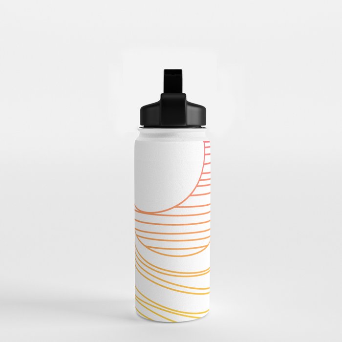Retro Landscape 04A Water Bottle Gallery Image 2