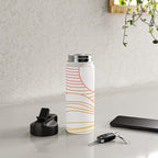 Retro Landscape 04A Water Bottle Gallery Image 4