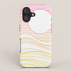 Retro Landscape 04A iPhone Case Gallery Image 1