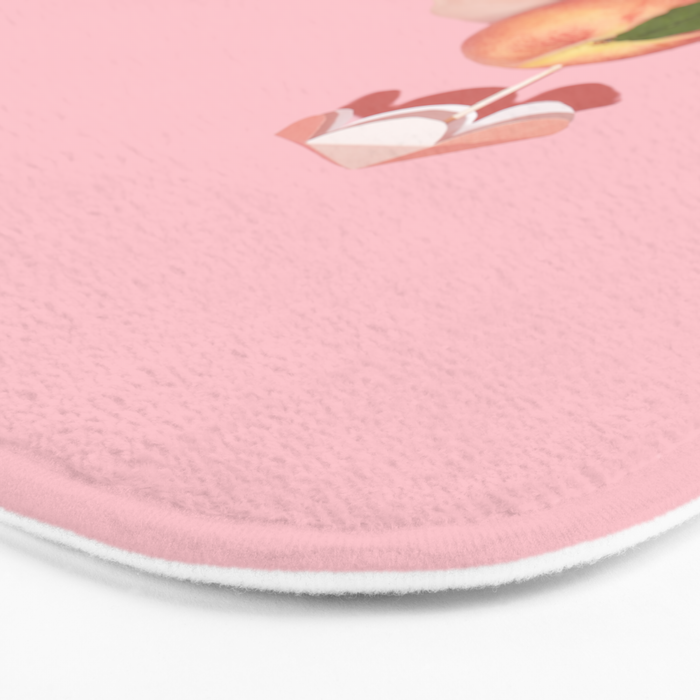 Peach Beach Bath Mat Gallery Image 3
