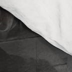 Funny Einstein in Fuzzy Slippers Classic Black and White Satirical Photography - Photographs Comforter Gallery Image 4