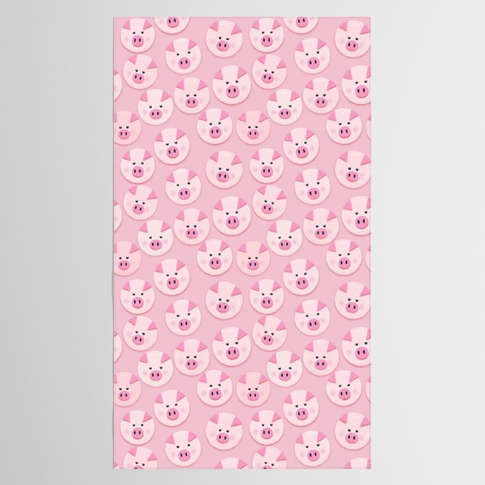 piggy pattern Tablecloth Gallery Image 2